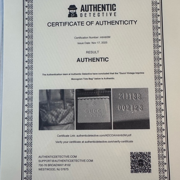 Authentic Gold Gucci Tote - Picture 15 of 15